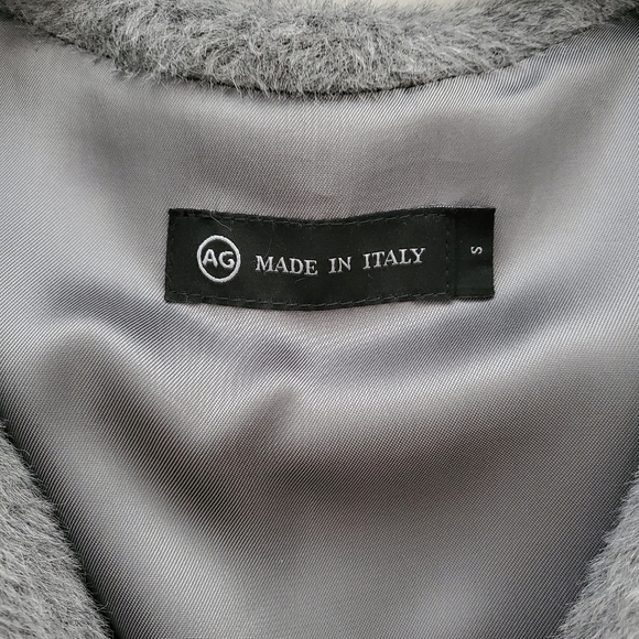 AG Jeans Jemima Coat in Heather Grey S - Picture 6 of 8